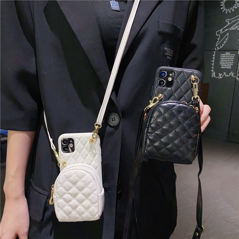 Imobile Is Suitable for Luxury Coin Purses, Apple 14 Pro Max Crossbody Phone Case, 13 Strap Lanyard, 11 Chanel-Style Card Holder Integrated 12 Pro Silicone Lens Full-Cover Anti-Drop Backpack Case Imobile Is Suitable for Luxury Coin Purses, Apple 14 Pro Max Crossbody Phone Case, 13 Strap Lanyard, 11 Chanel-Style Card Holder Integrated 12 Pro Silicone Lens Full-Cover Anti-Drop Backpack Case