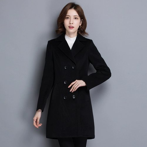 Шерстяное пальто подходит для мужчин и женщин, куртка, комбинезон, демисезонный пуховик, увеличенная толщина