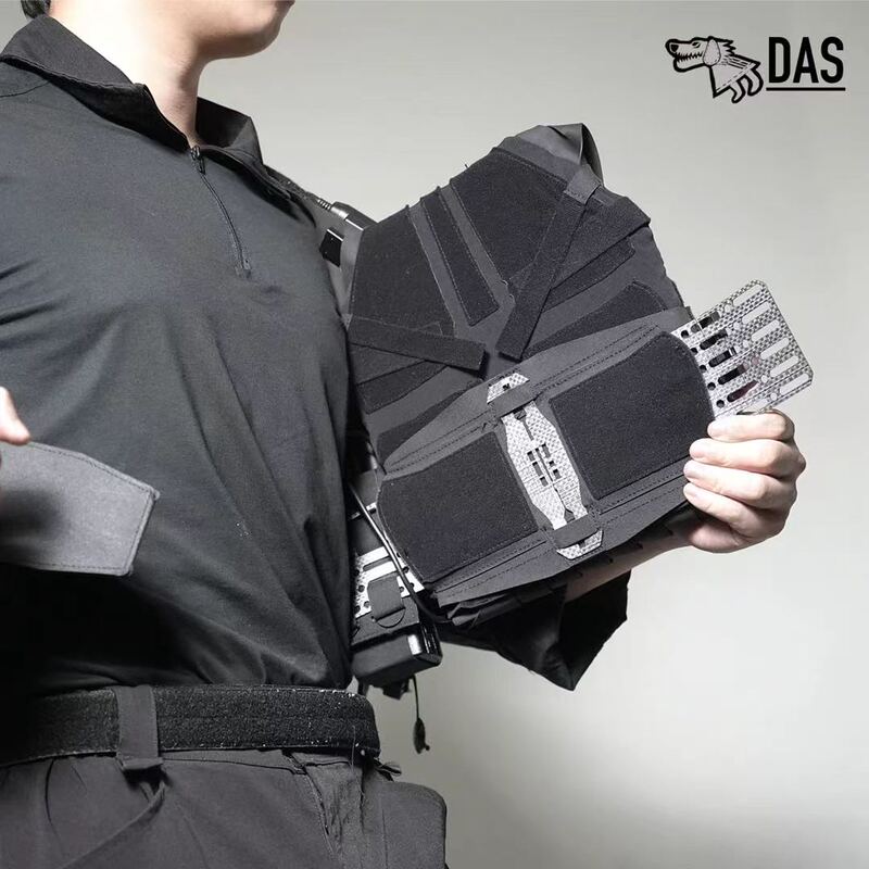 Das Black Soil Industrial Series Side Panel Slot Kit Vest Internal Expansion System Tactical Vest Internet Celebrity Das Black Soil Industrial Series Side Panel Slot Kit Vest Internal Expansion System Tactical Vest Internet Celebrity