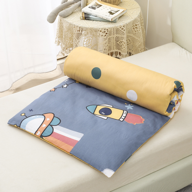 Children's baby stitching bed mattress quilt small mattress cotton removable and washable kindergarten baby cushion four seasons universal