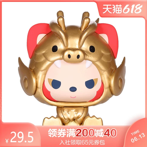 Кукла, трендовая фигурка, енот, подарок на день рождения