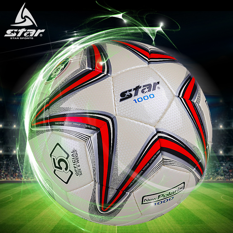 Star Shida 1000 2000 Football 4 No. 5 Handsewn Child Young Adult Competition Training 375