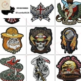 .Вышитые тканевые наклейки для украшения одежды, нашивки, большие размеры, бесшовные самоклеящиеся модные полоски, водонепроницаемые мужские маленькие дырочки