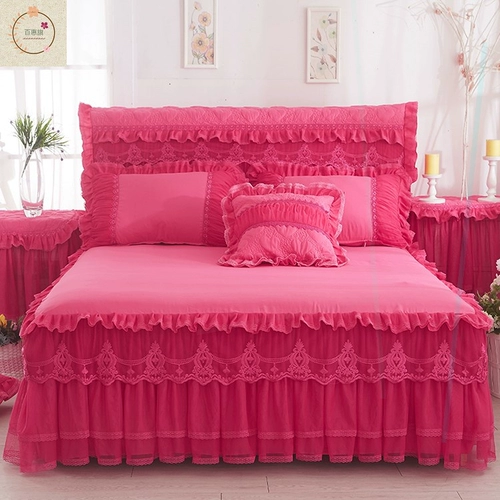 Юбка, кружевное покрывало, нескользящий летний защитный чехол, европейский стиль, увеличенная толщина, кружевное платье