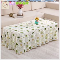 Field garden lace tea table cover rectangular cloth art table cushion living room Home full bag cover cloth cover tea table cloth