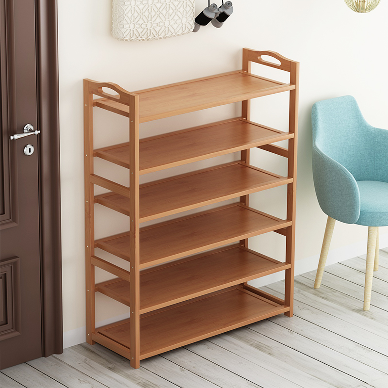 Simple shoe rack Multi-layer dustproof household economical space-saving door good-looking small storage shoe cabinet large capacity indoor