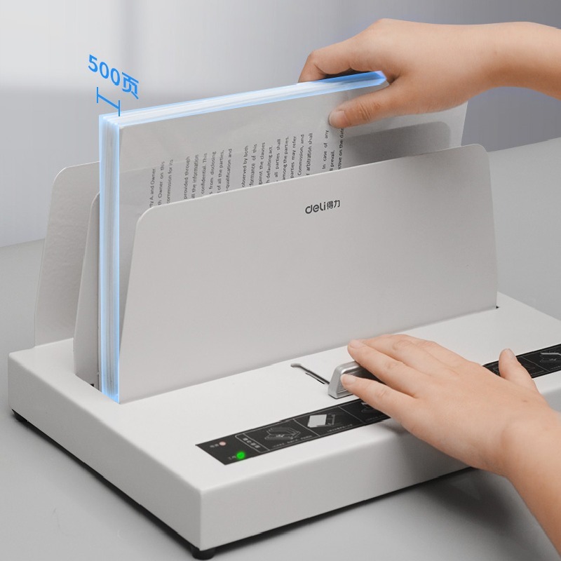 Able 3882 Hot Melt Dress Booking Machine A4 Tenders Financial Documents Contract Envelope 14670 14670 14671 Desktop Book Glue Installed for Home Small Perforated Book Hot Melt Sheet