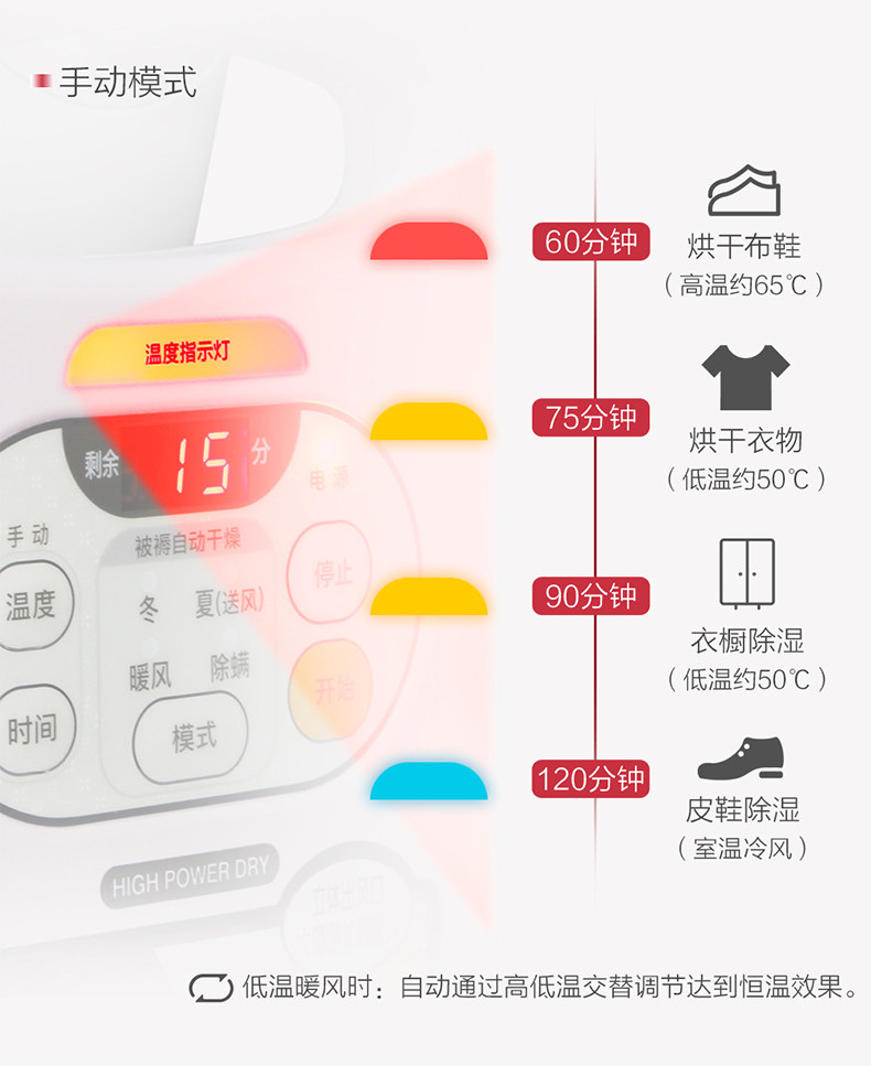 Сушилка для одежды iris爱丽思暖被机家用速干衣服小型烘干器被子杀菌除螨神器烘被机