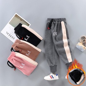 【玩具熊】儿童加绒加厚休闲运动裤