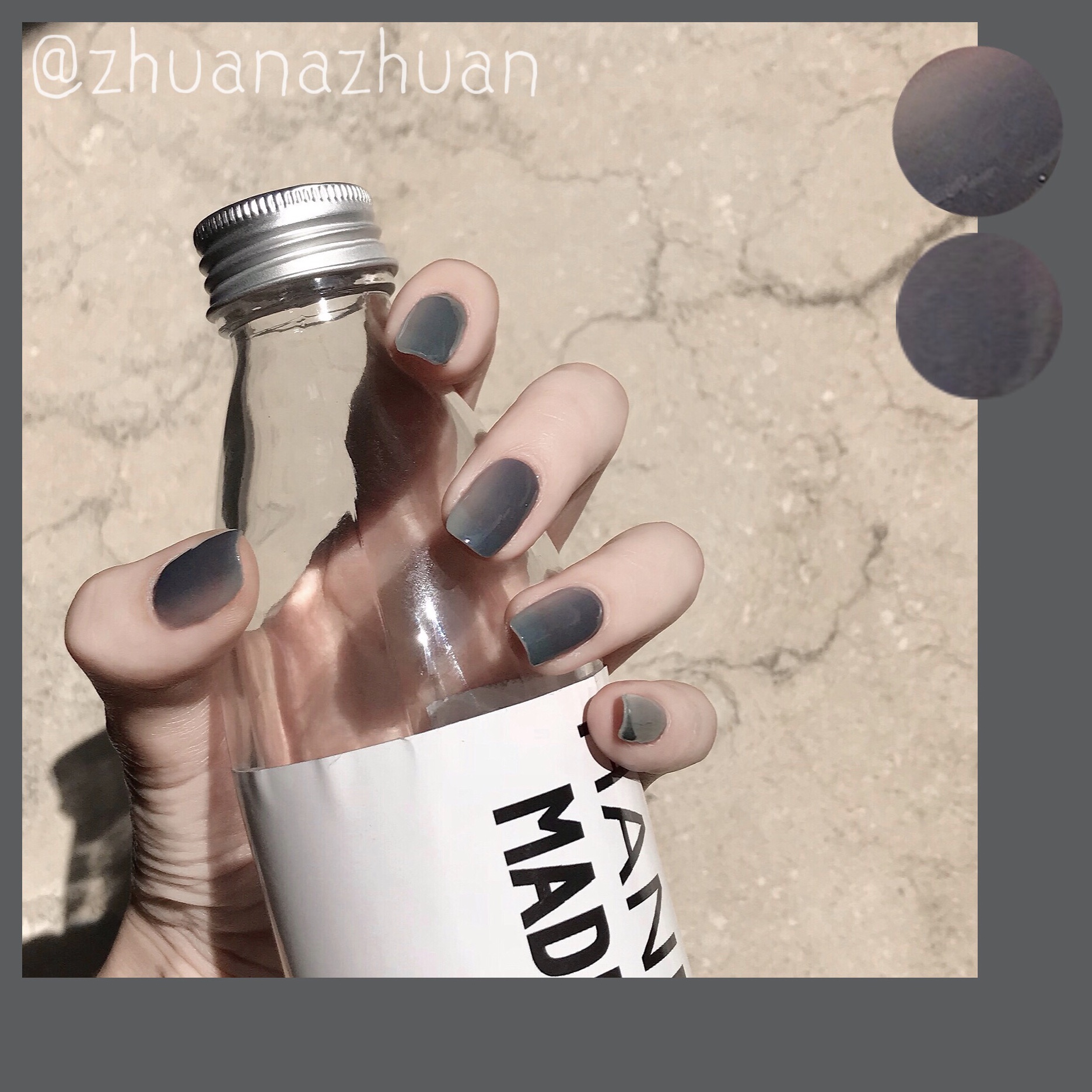 Duoyuaner smog net red nail patch sticker nail polish film manicure patch wearable nail removable finished nail