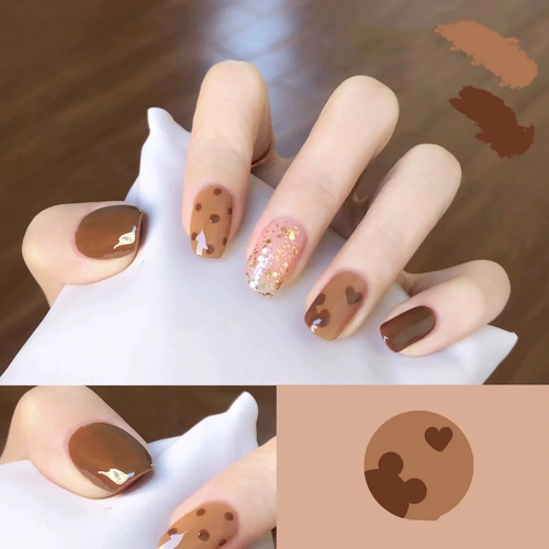 Гелевая серия 11] Duoyuan Детская нефтяная мембрана красная книга взрыва наклейка на стикеру Daisy Синделу пальцы длинные и водонепроницаемые