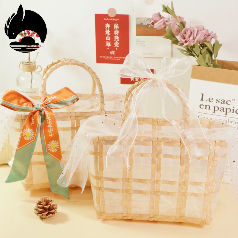 Bridesmaid companion gift packaging box female empty box gift box wedding wedding candy box return gift ins practical gift box