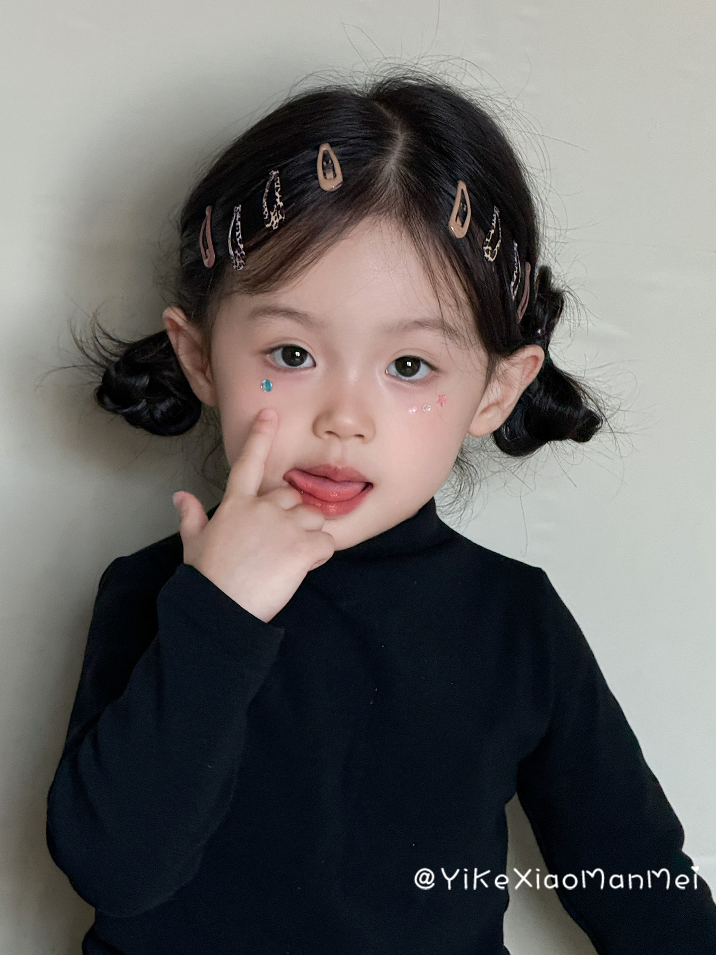 迷你小号豹纹头饰宝宝发夹儿童刘海侧边夹子女童bb夹女孩发卡发饰 — 6