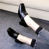 Туфли, обувь на высоком каблуке для кожаной обуви, 2019 года, европейский стиль, из натуральной кожи