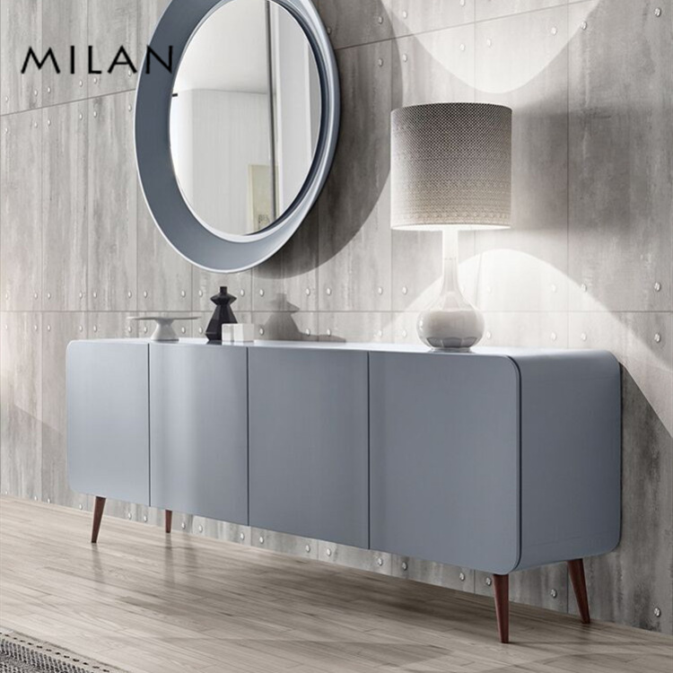 Milan Nordic dining cabinet Serie-style minimalist side cabinet Xuanguan minimalist modern storage cabinet Tea water cabinet light and luxurious