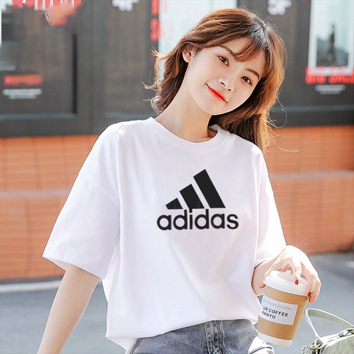 Adidas, летняя футболка с коротким рукавом, дышащий спортивный костюм для отдыха, сезон 2021, круглый воротник