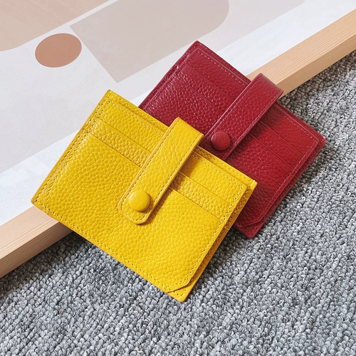 Картхолдер, маленькая легкая и тонкая изысканная сумка через плечо, из натуральной кожи, 2022, популярно в интернете, изысканный стиль