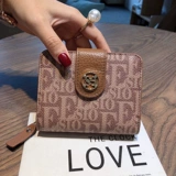 Бумажник, сумка через плечо, элитный изысканный короткий вместительный и большой картхолдер