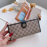 Бумажник, картхолдер, дизайнерская элитная изысканная длинная сумка через плечо, коллекция 2022