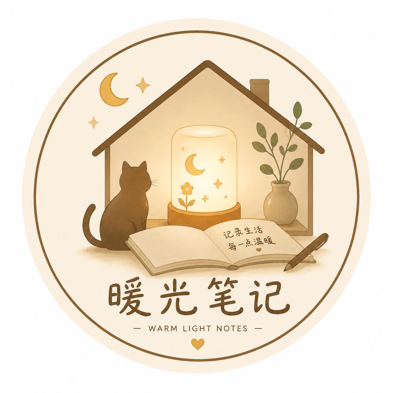 暖光笔记的LOGO