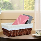 Настольная корзина для хранения, квадратная система хранения для спальни, корзина для белья