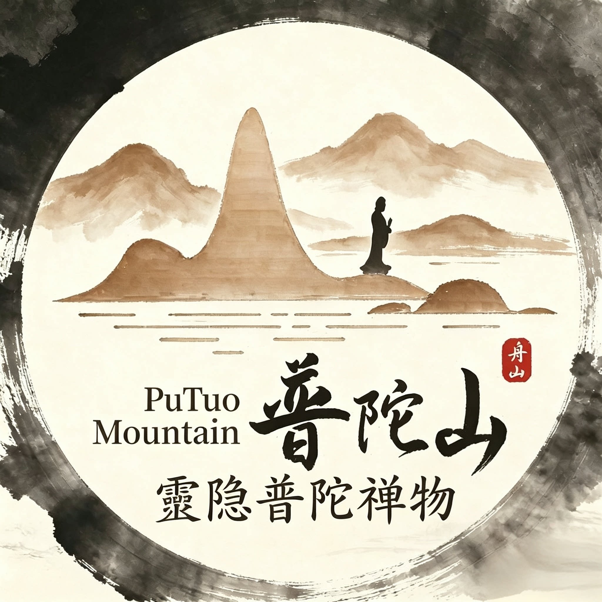 靈隐普陀禅物的LOGO