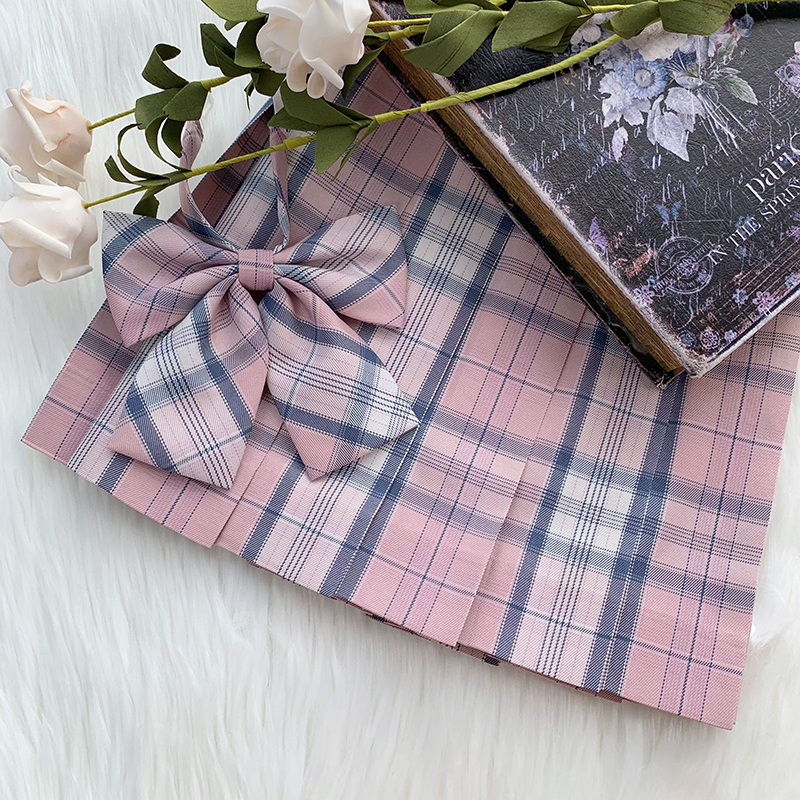 Pizza jk uniform original peach flower source ) skirt skirt tie tie tie tie tie tie