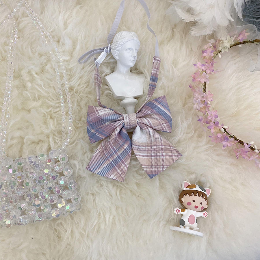 Maruzi sauce jk) ten cherry) JK uniforms Tongg small things DK free from tie pink butterfly knot angle collar tie original