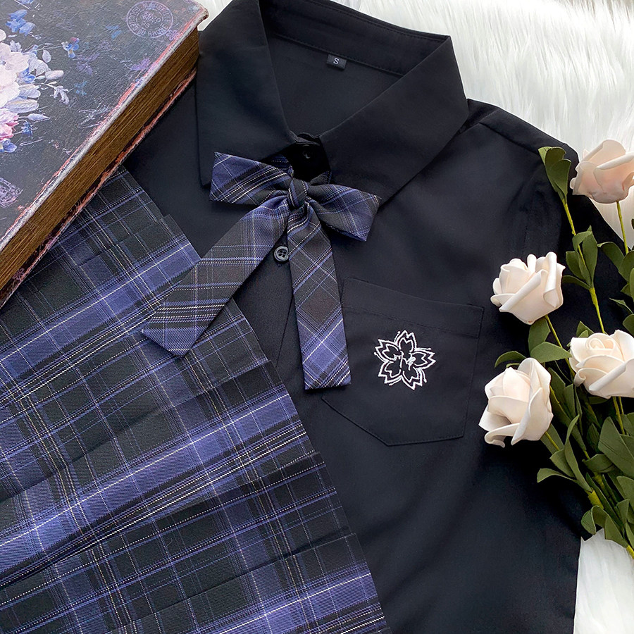 The ball sauce jk uniform original violet nights galaxy galaxy skirt tie tie tie tie tie