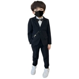 Костюм мальчика цветочника, осенний детский классический костюм, жилет для отдыха, пиджак классического кроя, платье, в британском стиле