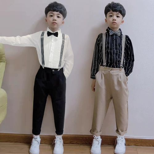 Костюм мальчика цветочника, наряд для музыкальных выступлений, платье, в британском стиле, осенний сезон