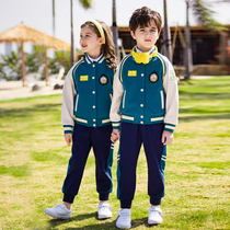 Kindergarten garden clothing spring and autumn clothing two pieces of primary school uniform for childrens school uniform opening clothing