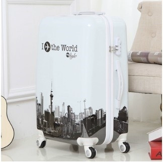 Детский чемодан для принцессы, мультяшная коробка подходит для мужчин и женщин, подходит для подростков, 20 дюймов