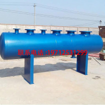 Sub-water collector central air conditioning floor heating pipe circulating water sub-water collector water collector steam sub-cylinder pressure