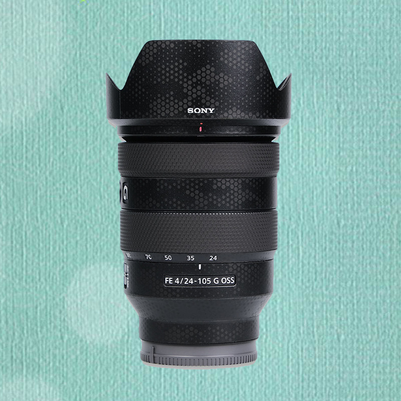 Applicable Sony FE24-105 F4 G sticker camera lens 24105 cling film carbon fiber camouflak protective film 3m