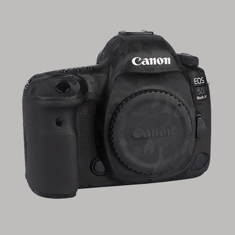 Applicable Canon EOS 5D4 sticker camera 5dmark4 adhesive film body protective film carbon fiber camouflage leather 3m