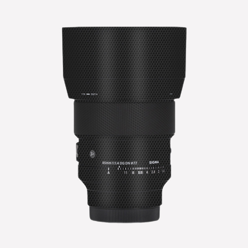 Apply suitable horse 85 F1 4DG DN sticker bayonet camera lens protective film carbon fiber cling film frosted camouflate