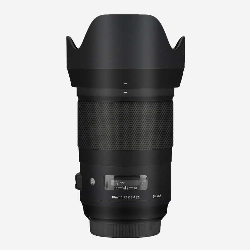 Applicable Horse 40 1 4DG HSM Art sticker Canon camera lens protective film Carbon fiber adhesive film 3m