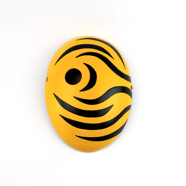 Shocking resin hand-painted with Xiaoyu Zhibo Afei Anbu storm Naruto white mask new product