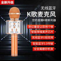 Magic Pendulum Stall Child All-round integrated mic microphone Wireless microphone Mcbully teacher k song theorizer cute ktv