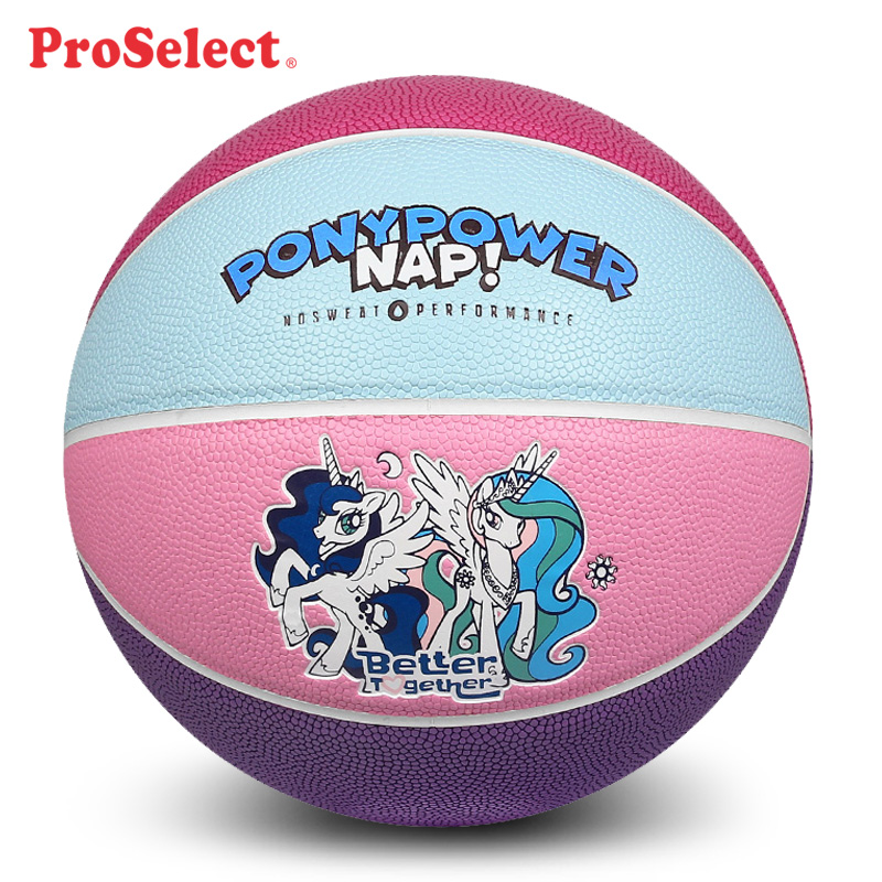 ProSelect specializes in basketball Small Horse Rainbow Small Horse joint 7 Number of purple elementary school children's kindergarten Children Basketball 5