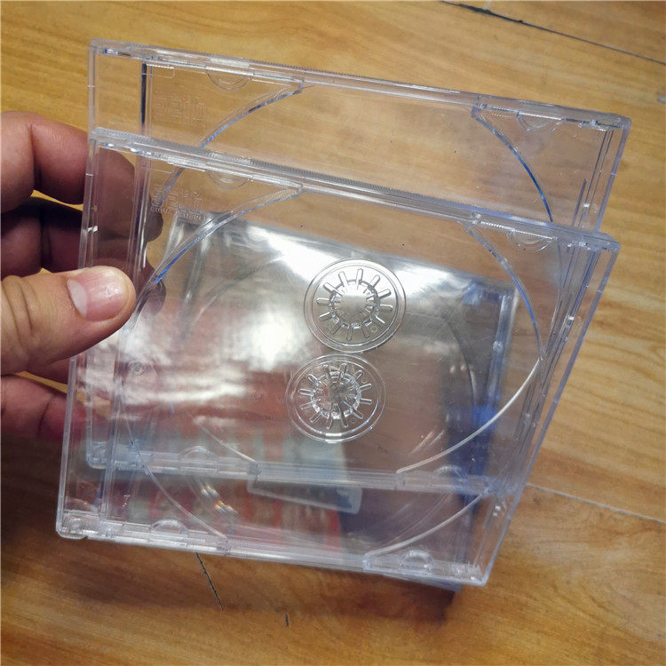 Empty CD Box Imported Disc box Single CD Box thickened No-crack-free quality box