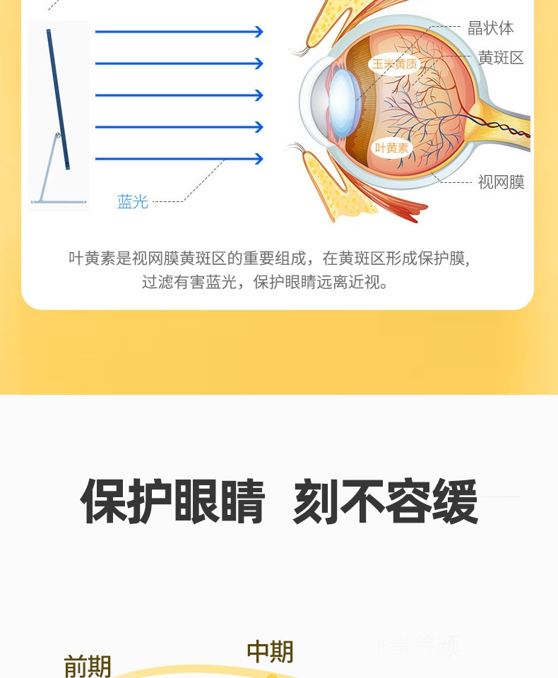 SN小米草叶黄素蓝莓胶囊60粒