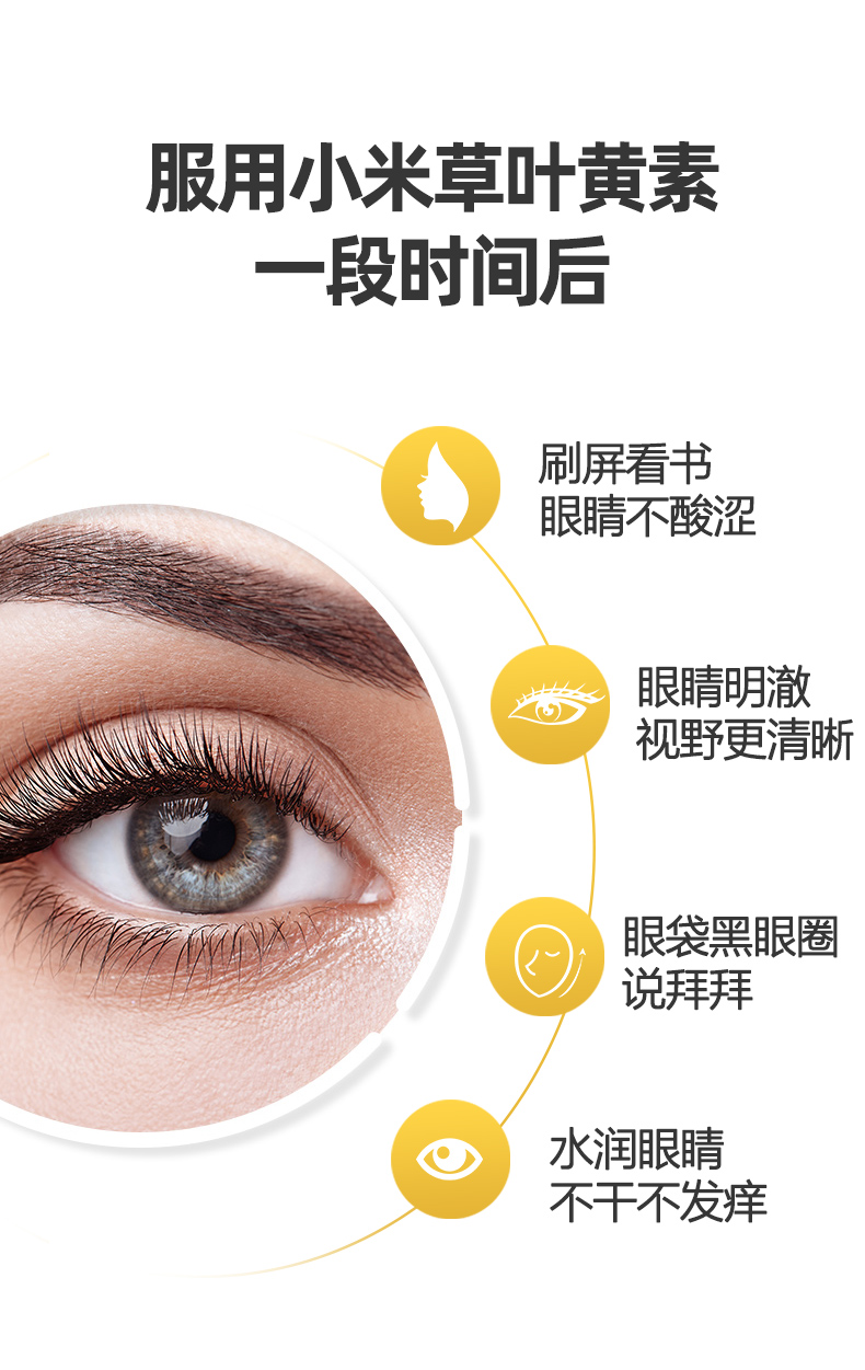 加拿大进口 SN 小米草复合配方 叶黄素胶囊 60粒 保护视力 图10