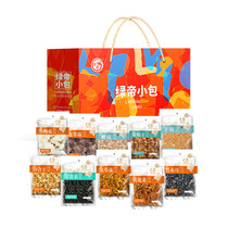 Green Emperor Mountain and Sea Selection Gift Box 523g Dried Scallops Shrimp Skin Dried Clams and Dried Wakame