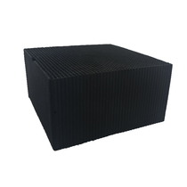 Charcoal block-shaped activated carbon honeycomb activated carbon adsorption box for spray booth activated carbon
