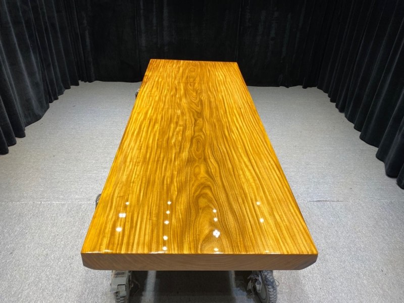 African teak solid wood slab half square 201*73*8