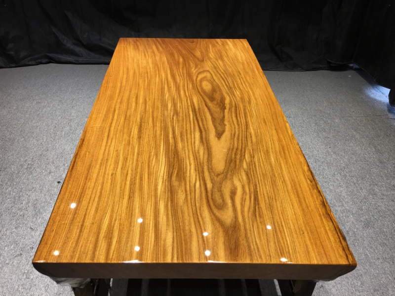 African teak solid wood slab half square 133*65*5 5