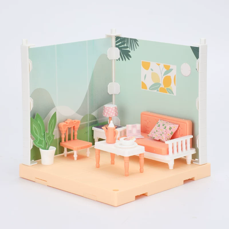 Игрушка, подставка, конструктор, минифигура, семейный домик кукольного doll house, Jasmine