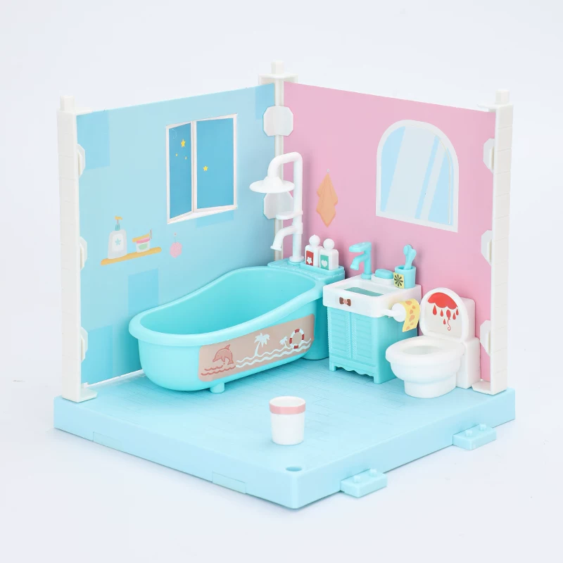 Игрушка, подставка, конструктор, минифигура, семейный домик кукольного doll house, Jasmine
